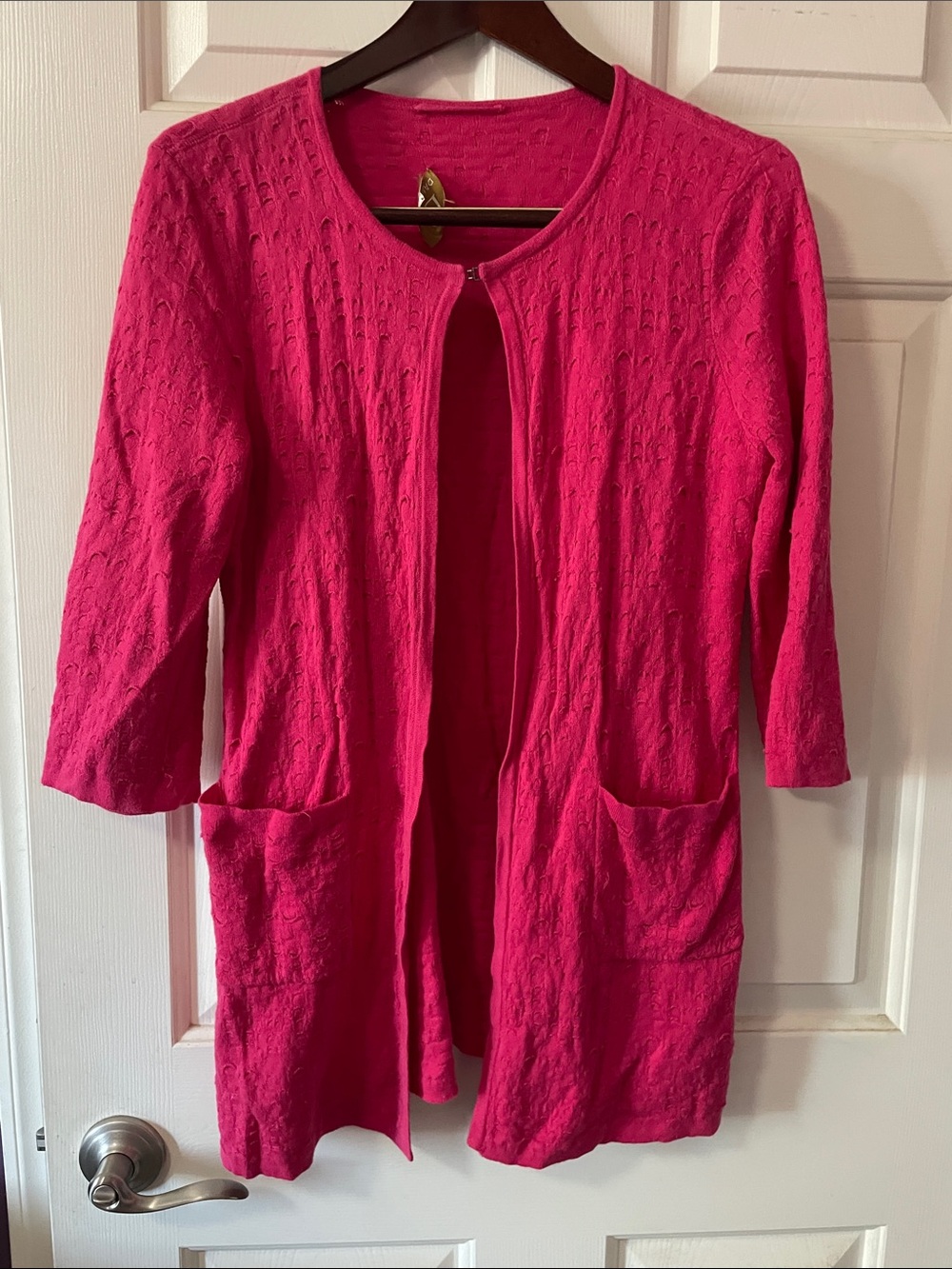 DAMASK TEXTURED CARDIGAN